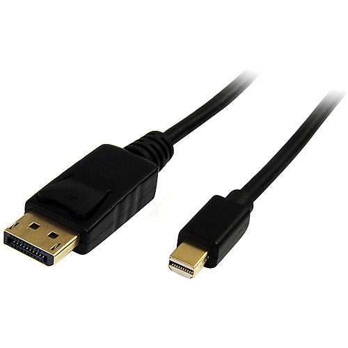 3 FT Mini DisplayPort to DisplayPort 1.2 Adapter Cable 3 FT Mini DisplayPort to DisplayPort 1.2 Adapter Cable
